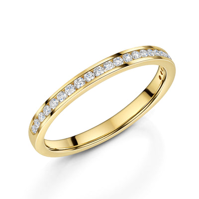 18ct Yellow Gold Diamond Half Eternity Ring 0.25ct variant Pursuit