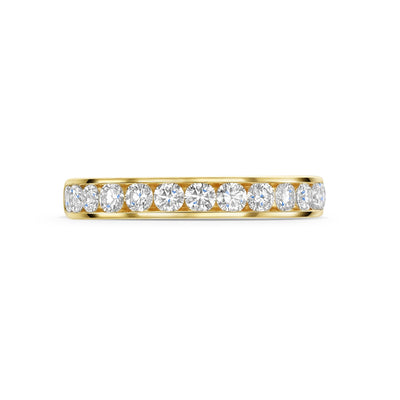 18ct Yellow Gold Diamond Half Eternity Ring 0.75ct variant Pursuit