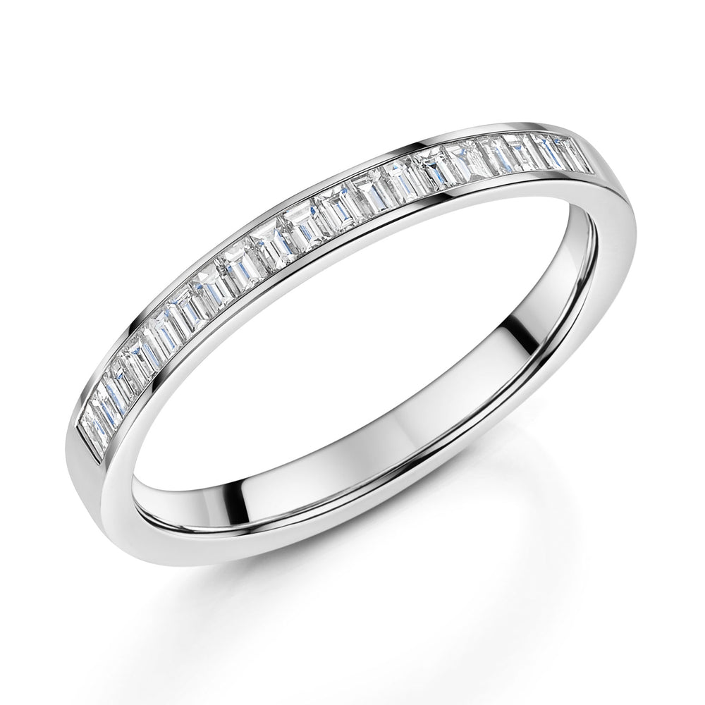 Platinum Diamond Half Eternity Ring 0.33ct variant Pursuit