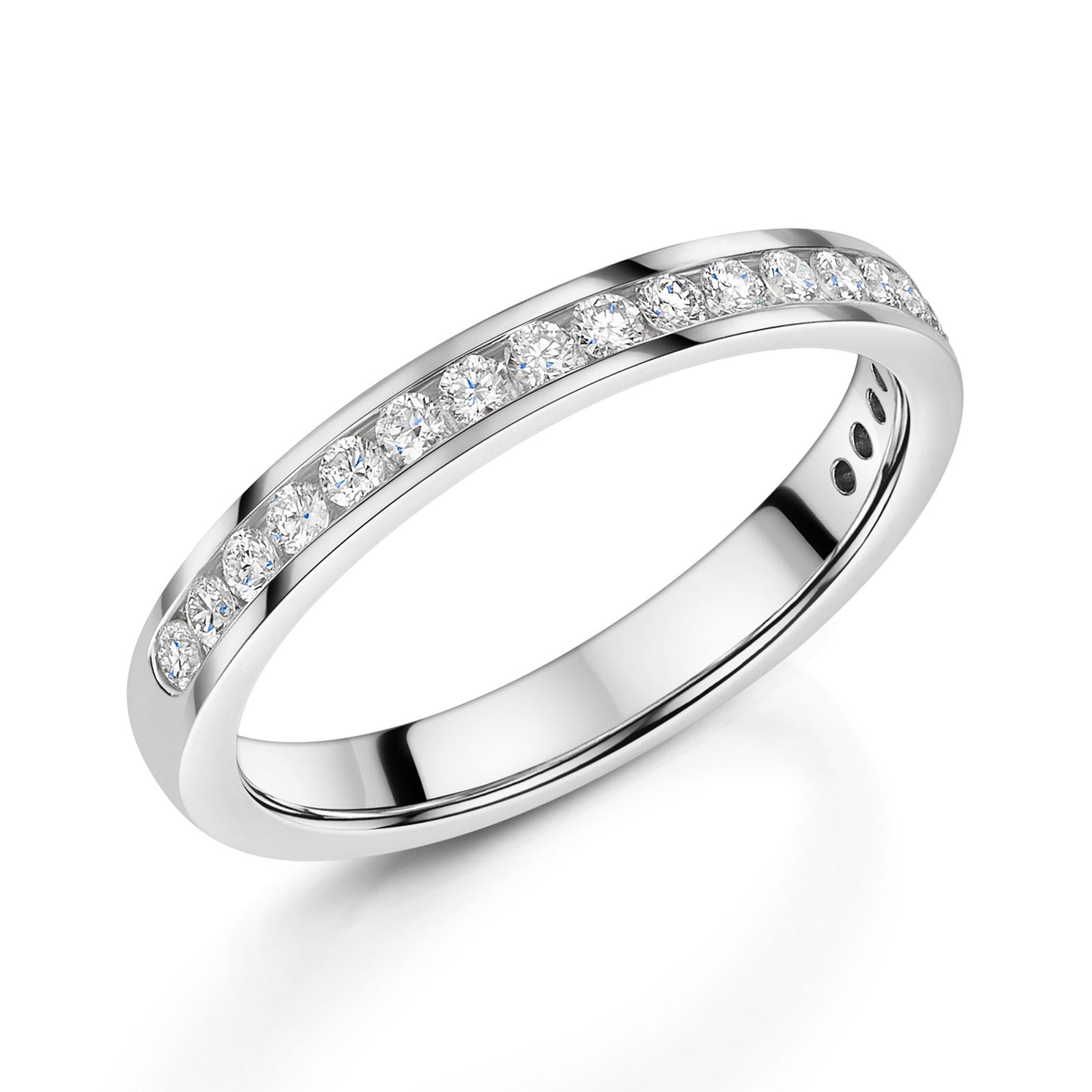 Platinum Diamond Half Eternity Ring 0.33ct variant Pursuit