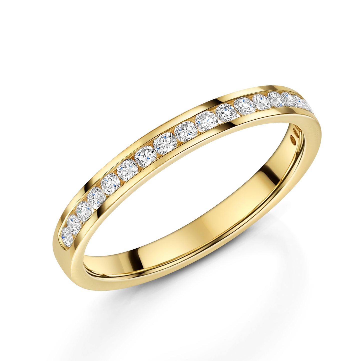 18ct Yellow Gold Diamond Half Eternity Ring 0.33ct variant Pursuit