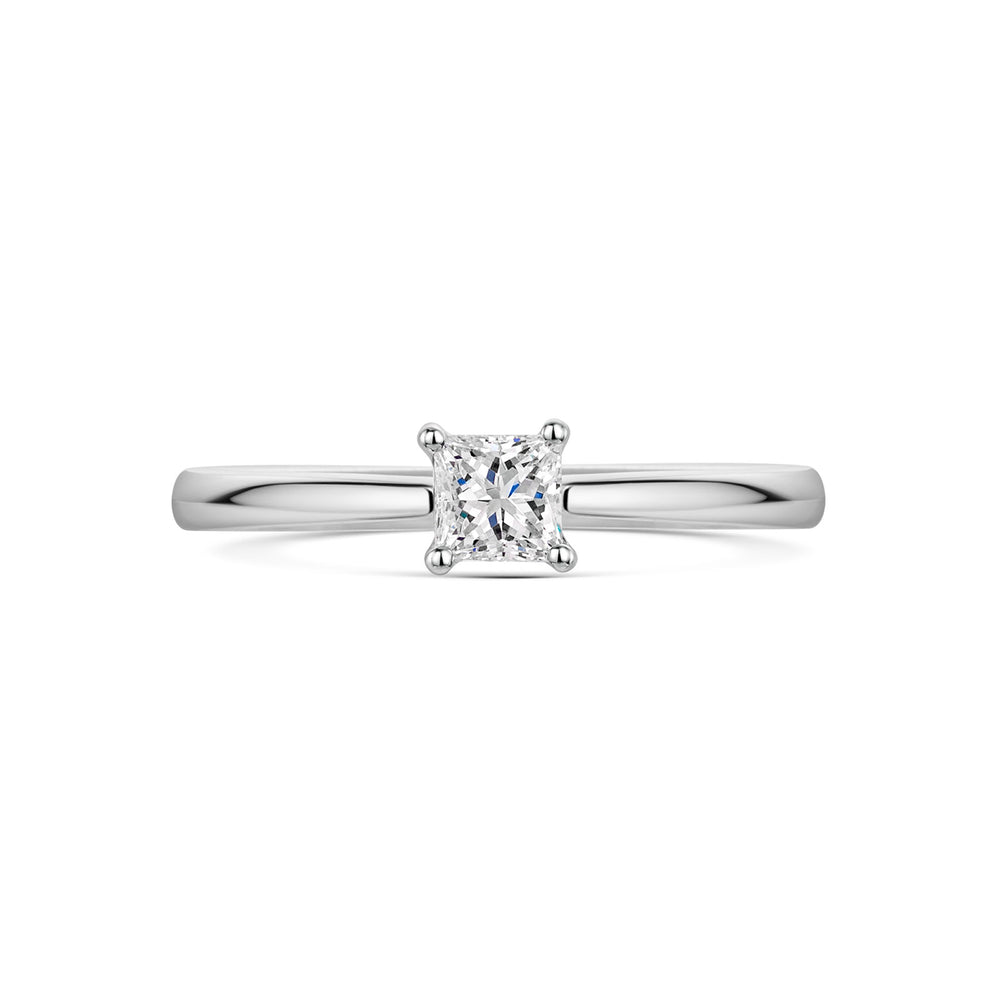 Platinum Diamond Solitaire Ring 0.30ct variant Pursuit