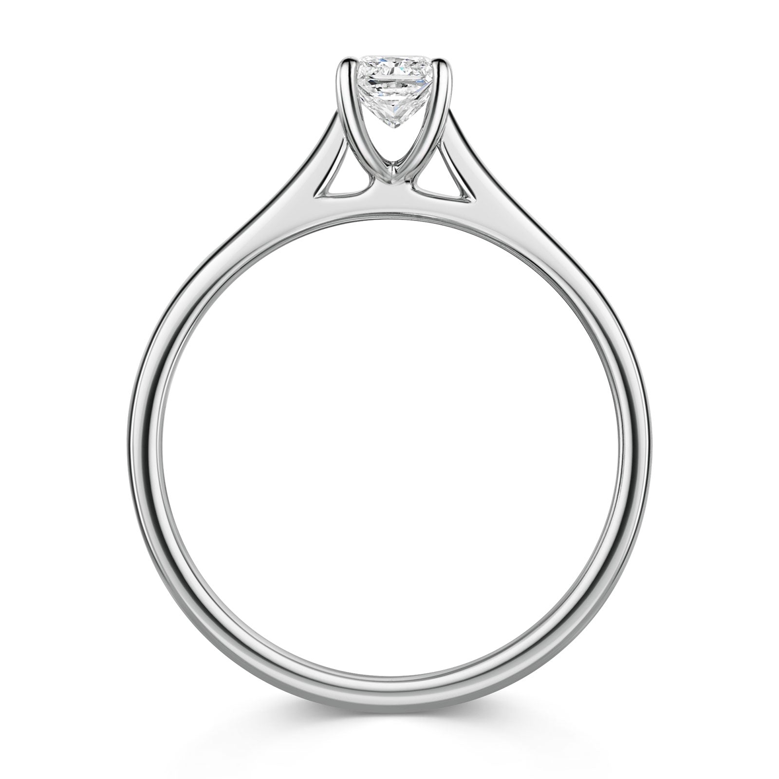 Platinum Diamond Solitaire Ring 0.30ct variant Pursuit