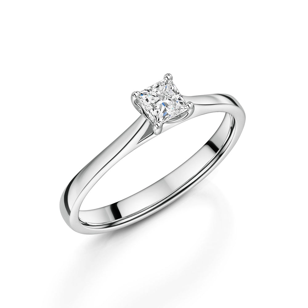 Platinum Diamond Solitaire Ring 0.30ct variant Pursuit