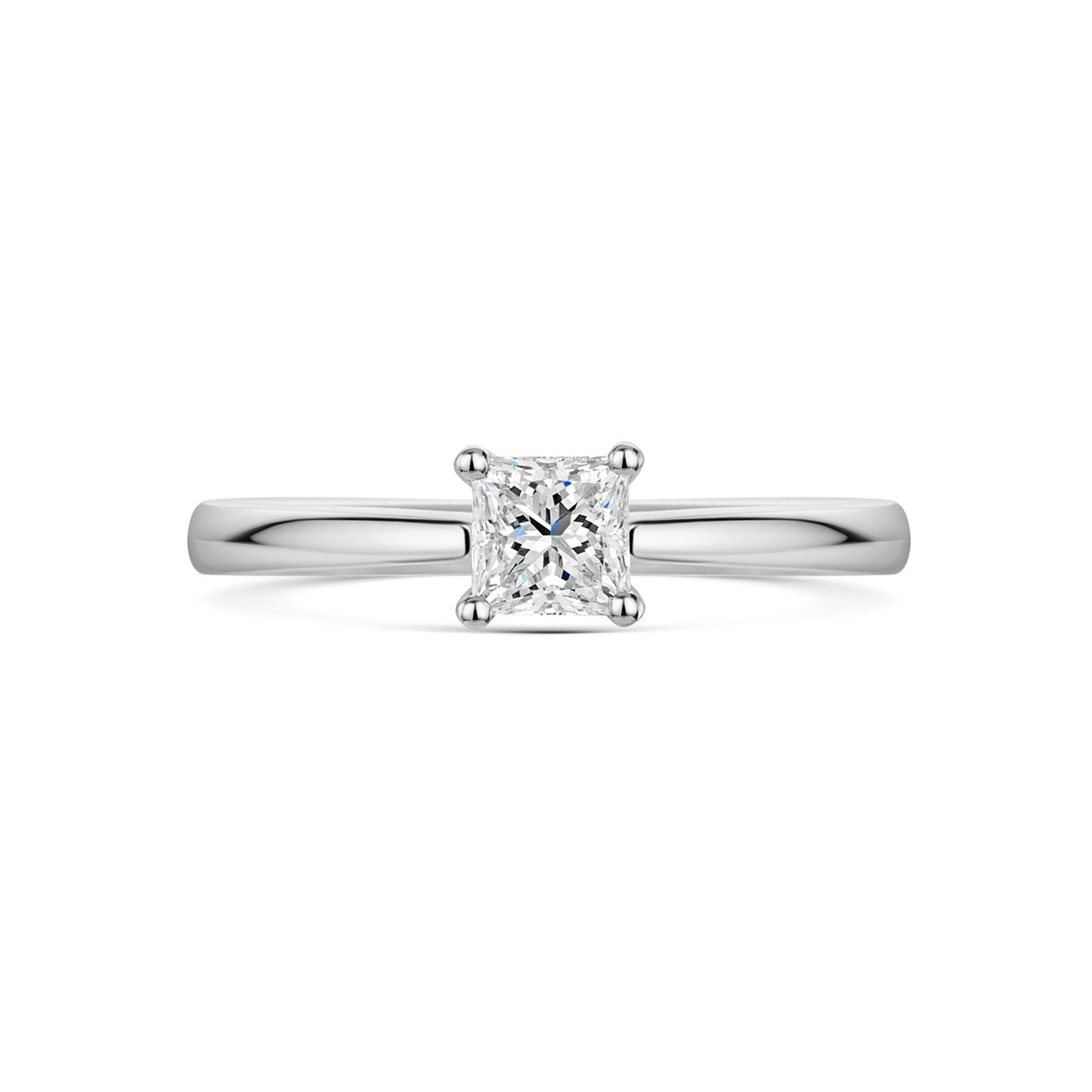 Platinum Diamond Solitaire Ring 0.40ct variant Pursuit