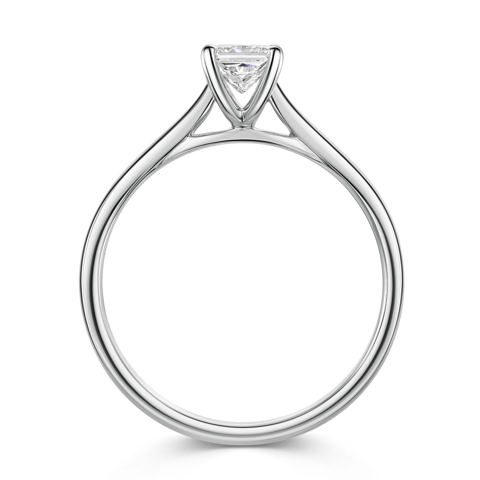 Platinum Diamond Solitaire Ring 0.40ct variant Pursuit