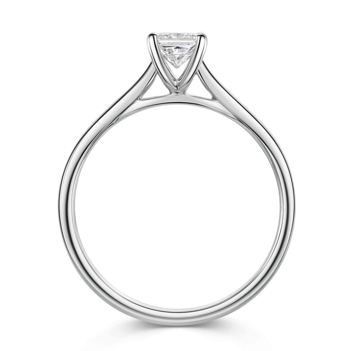 Platinum Diamond Solitaire Ring 0.40ct variant Pursuit