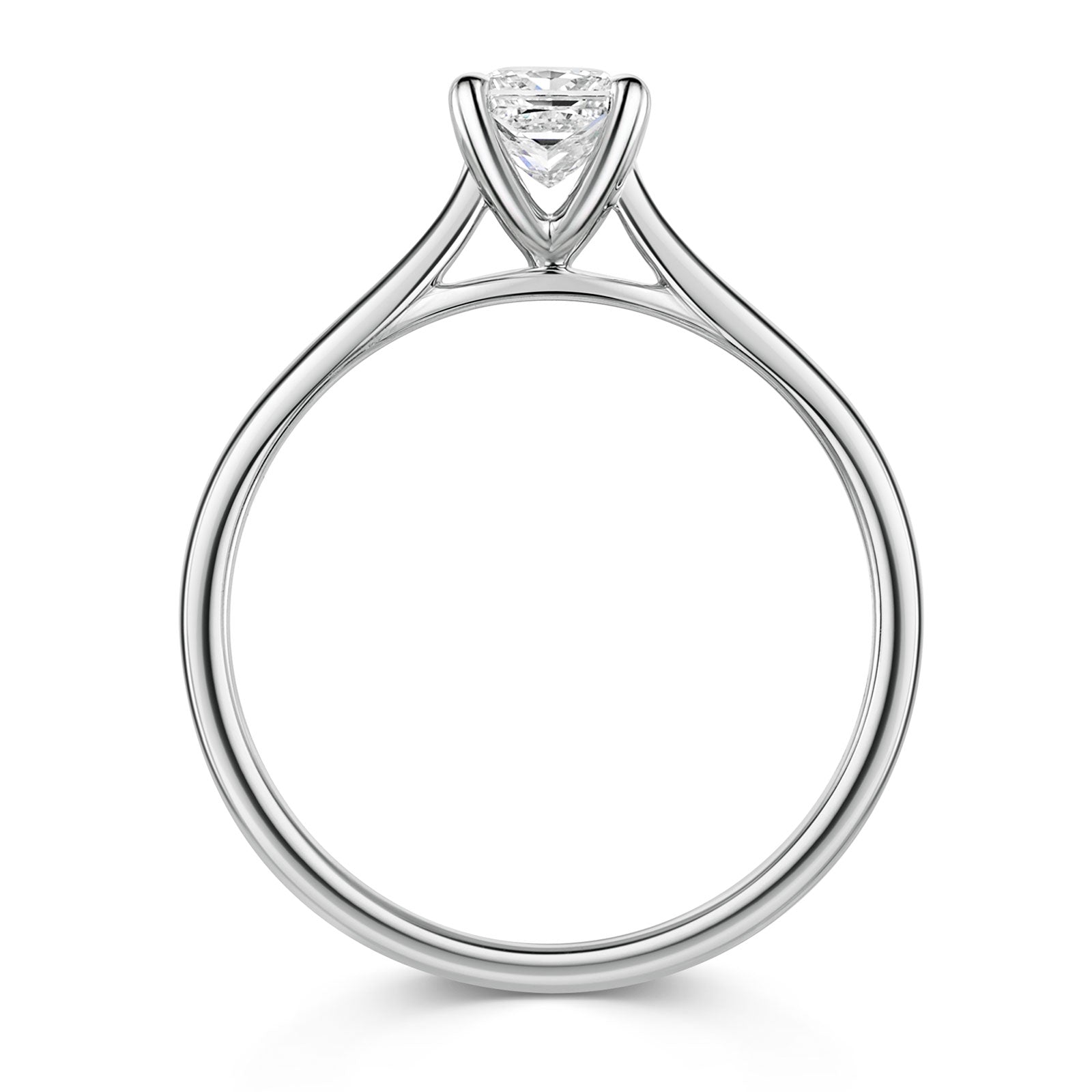 Platinum Diamond Solitaire Ring 0.50ct variant Pursuit