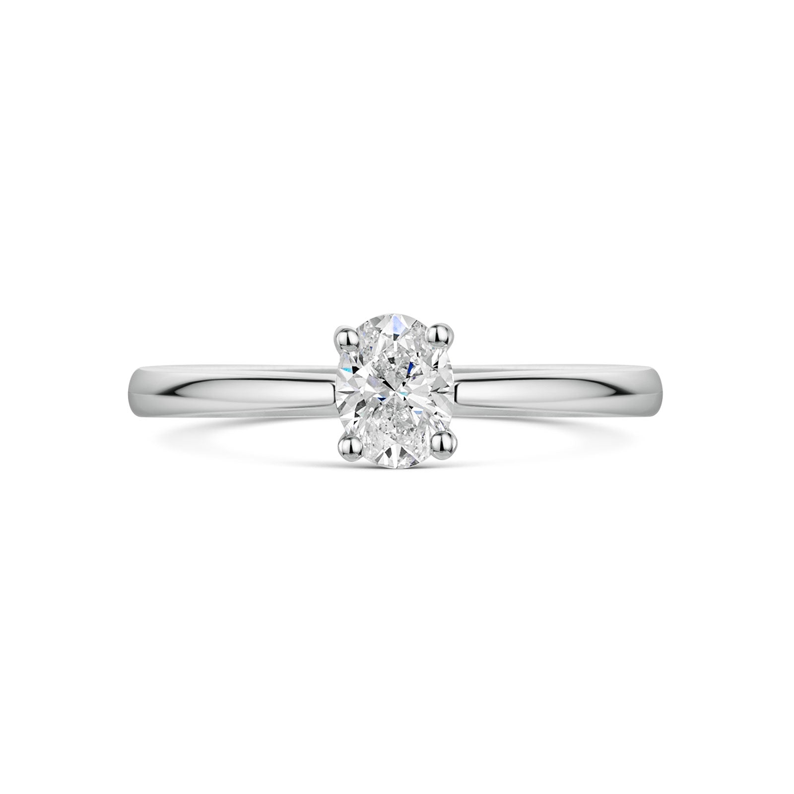 Platinum Diamond Solitaire Ring 0.40ct variant Pursuit