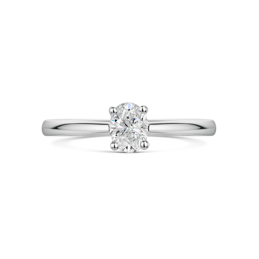 Platinum Diamond Solitaire Ring 0.40ct variant Pursuit