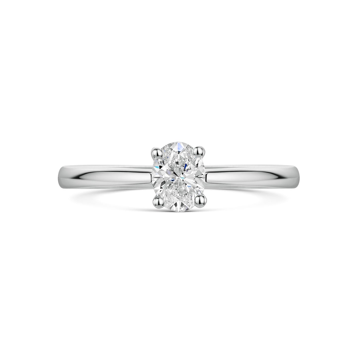 Platinum Diamond Solitaire Ring 0.40ct variant Pursuit