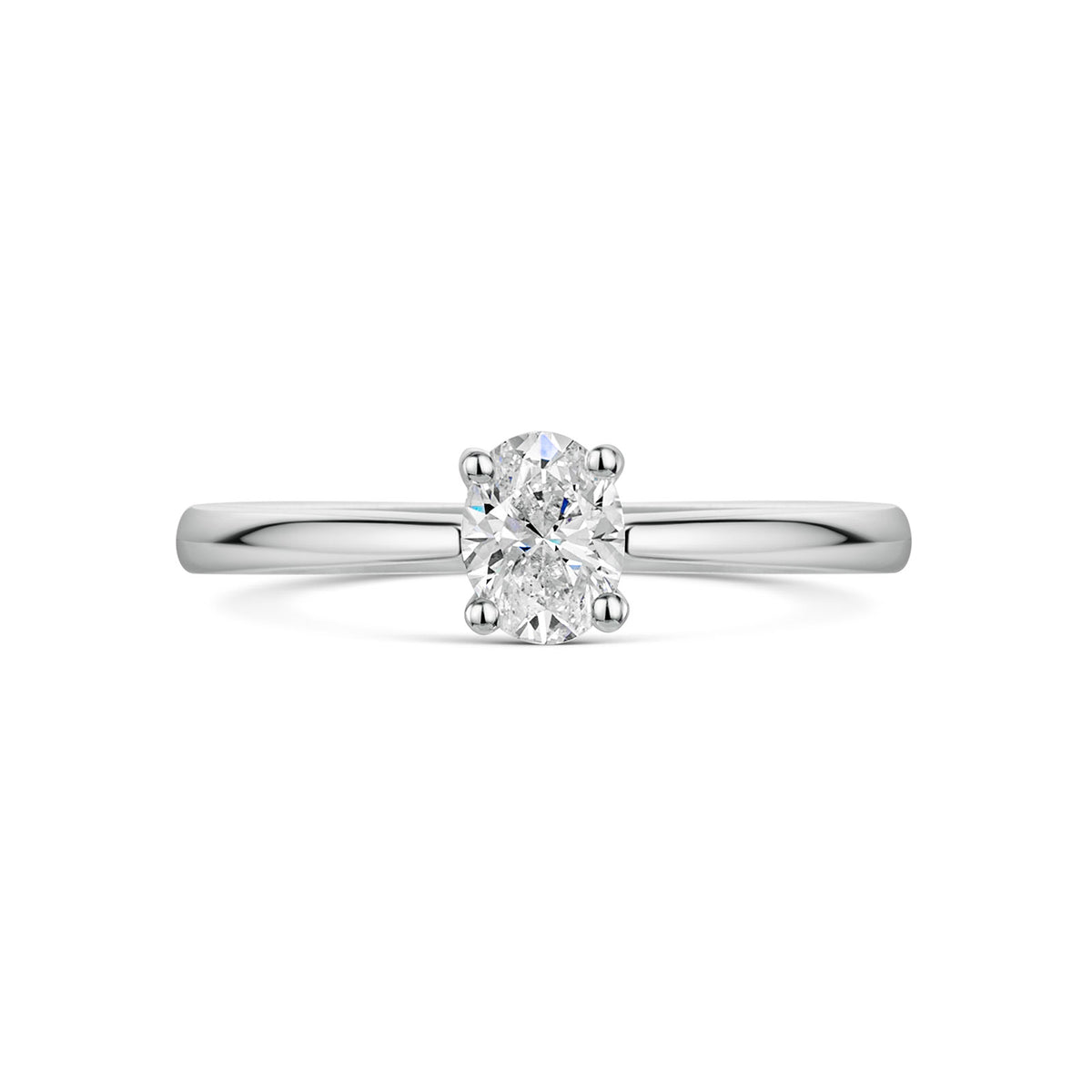 Platinum Diamond Solitaire Ring 0.40ct variant Pursuit