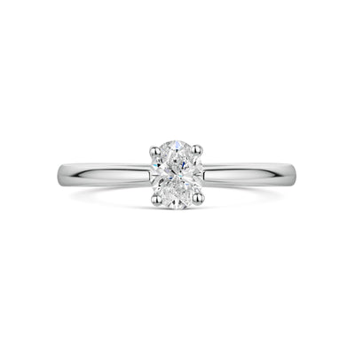 Platinum Diamond Solitaire Ring 0.40ct variant Pursuit