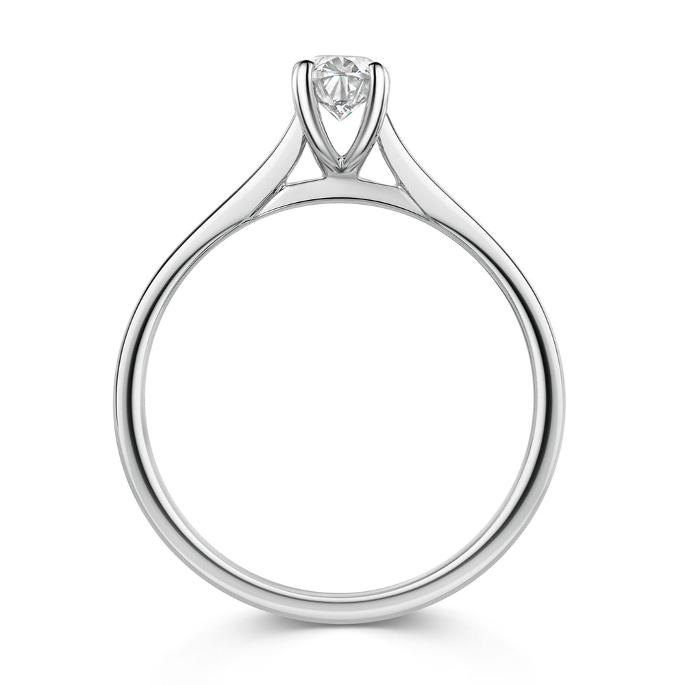 Platinum Diamond Solitaire Ring 0.40ct variant Pursuit