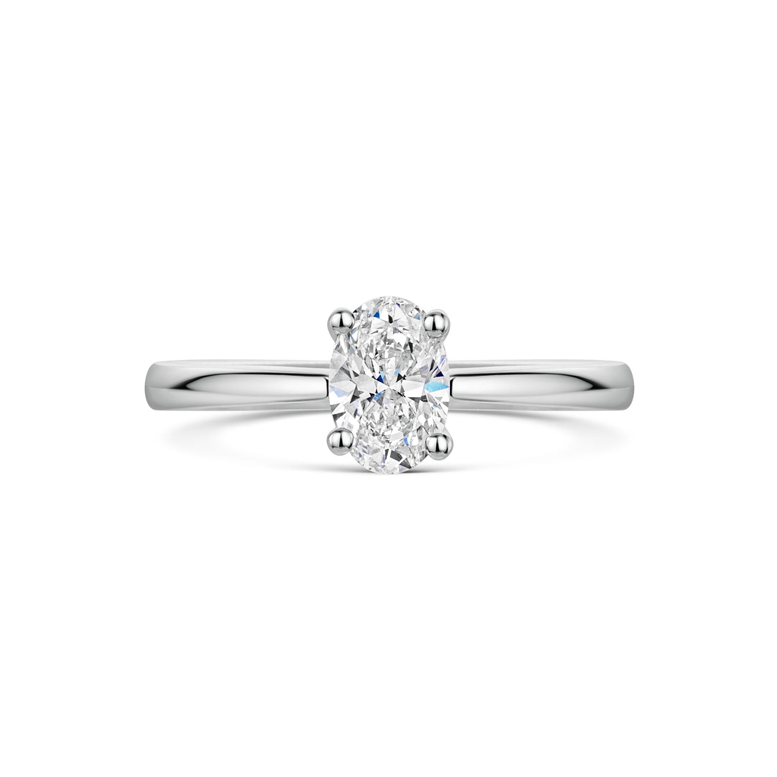 Platinum Diamond Solitaire Ring 0.50ct variant Pursuit