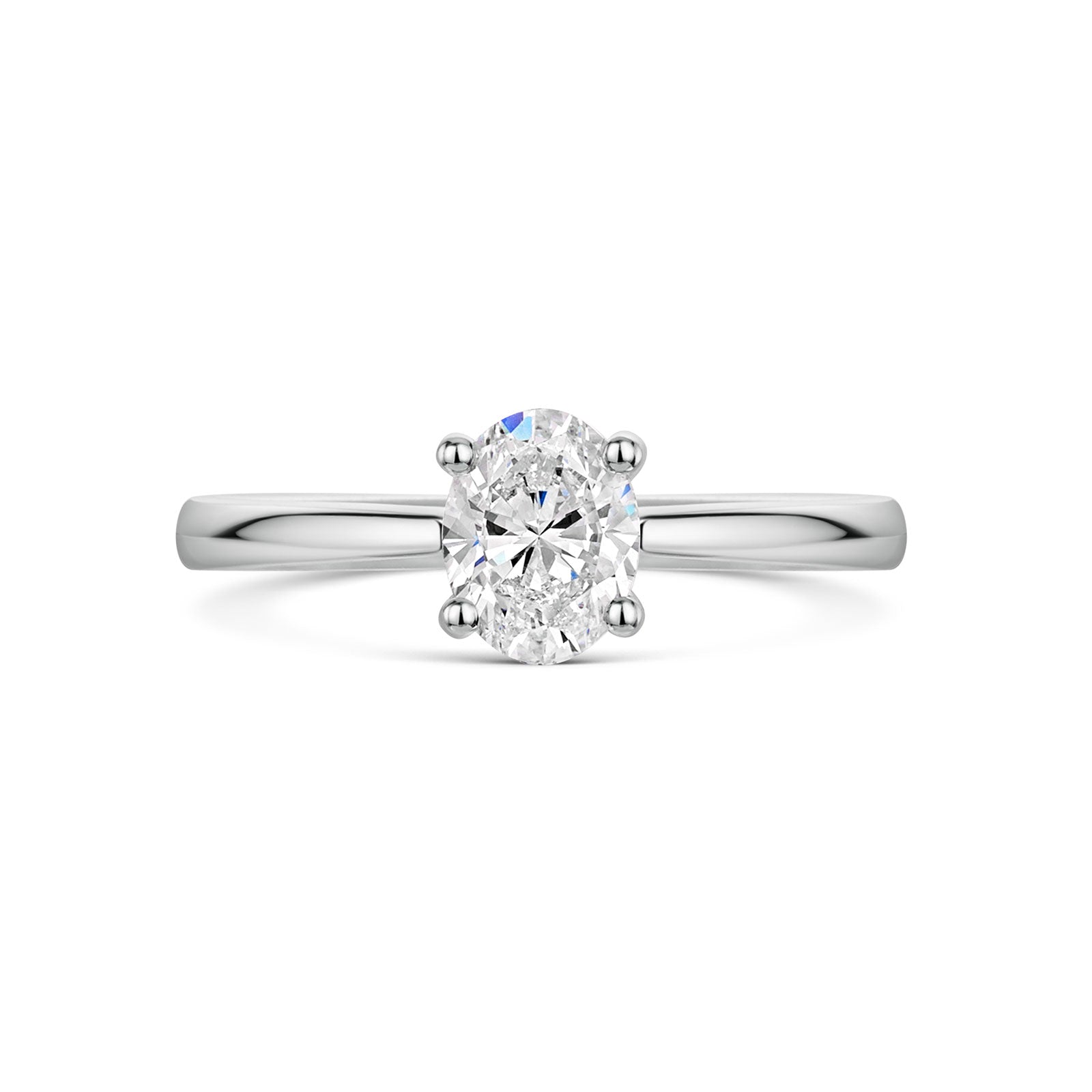 Platinum Diamond Solitaire Ring 0.70ct variant Pursuit