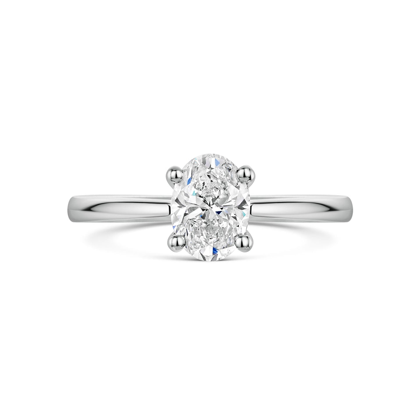 Platinum Diamond Solitaire Ring 0.90ct variant Pursuit
