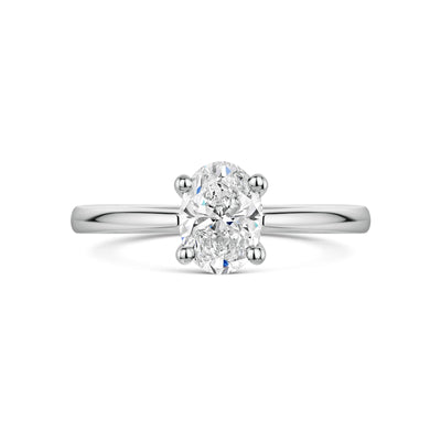 Platinum Diamond Solitaire Ring 0.90ct variant Pursuit