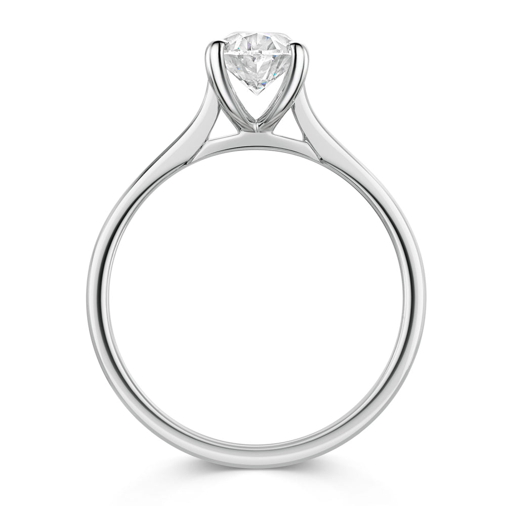 Platinum Diamond Solitaire Ring 0.90ct variant Pursuit