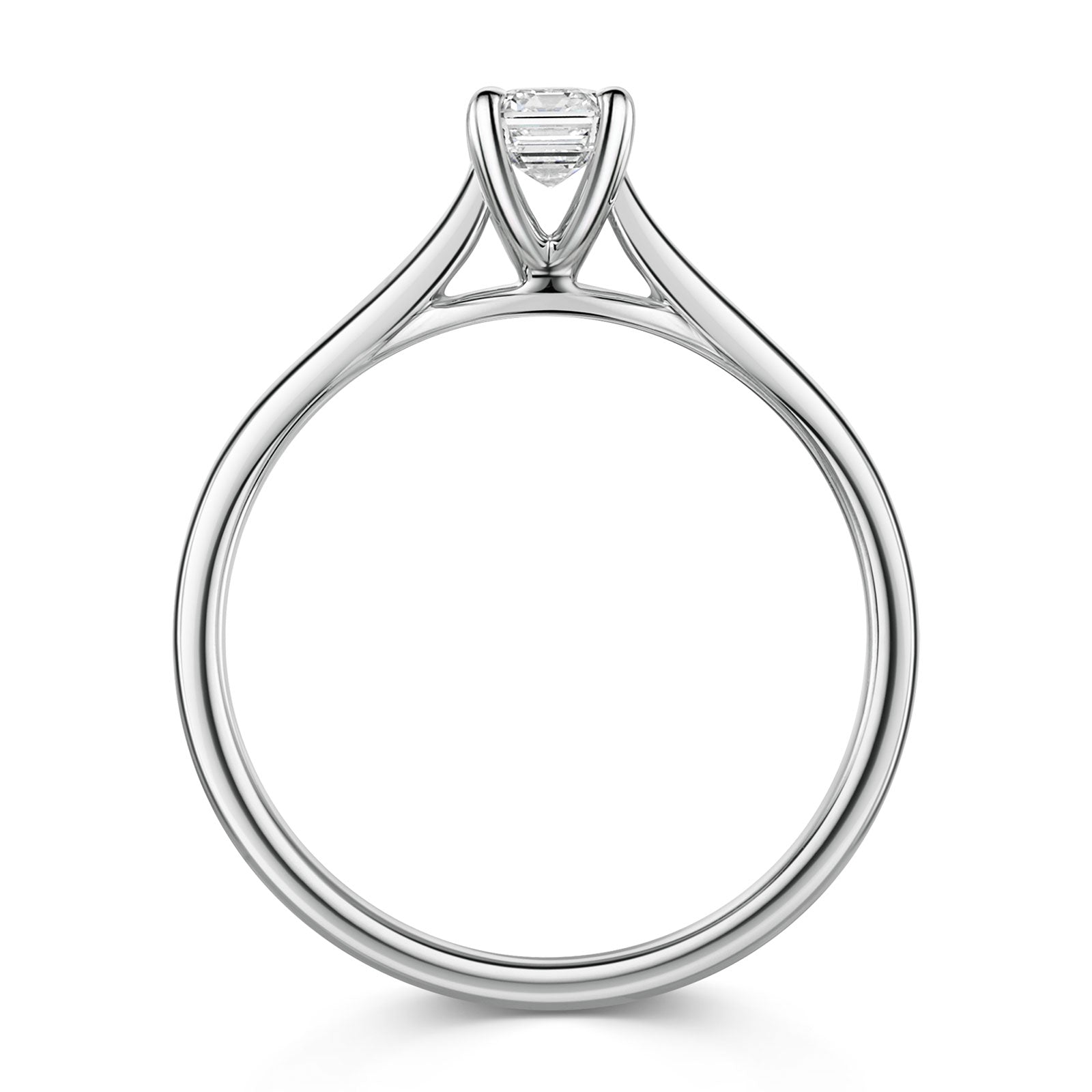 Platinum Diamond Solitaire Ring 0.50ct variant Pursuit