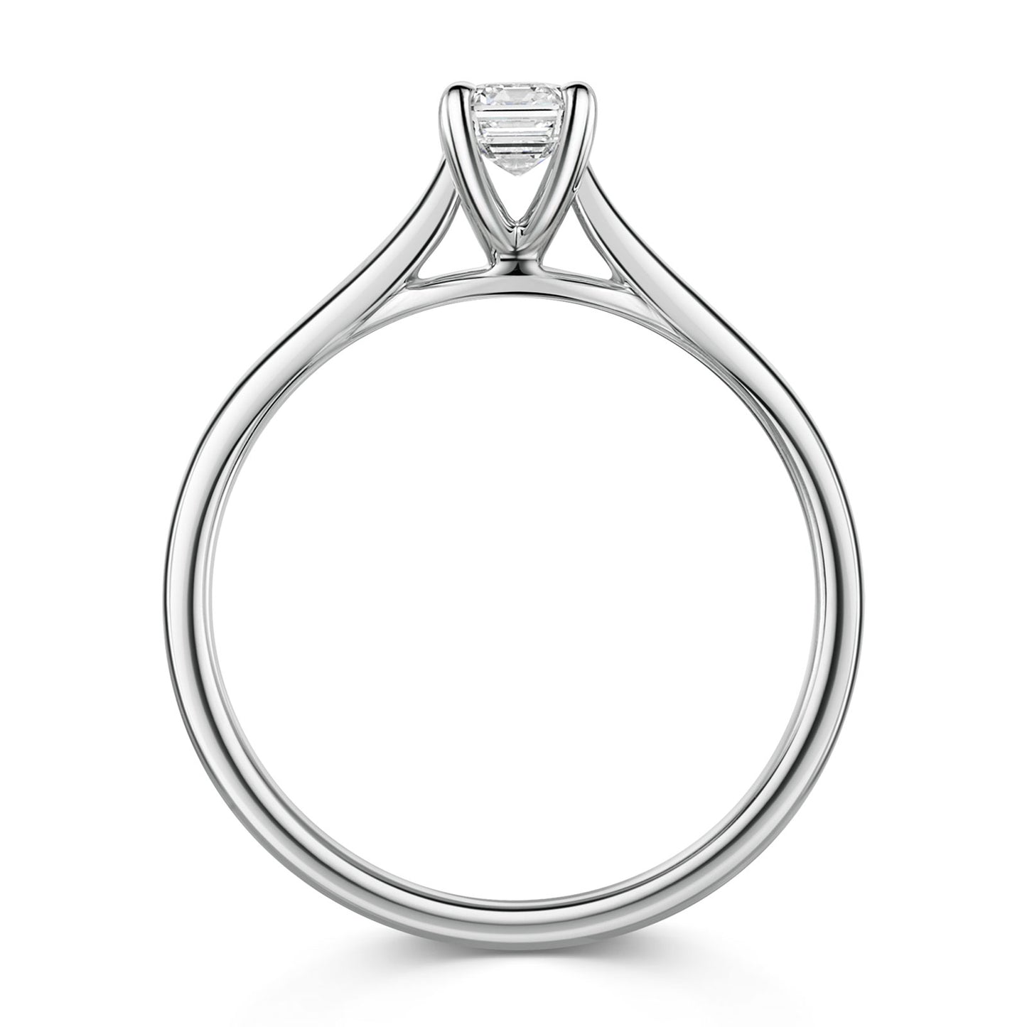 Platinum Diamond Solitaire Ring 0.50ct variant Pursuit