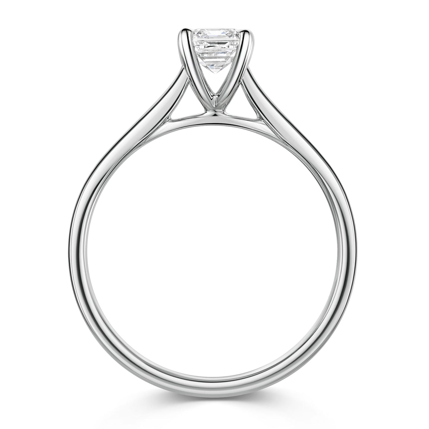 Platinum Diamond Solitaire Ring 0.70ct variant Pursuit