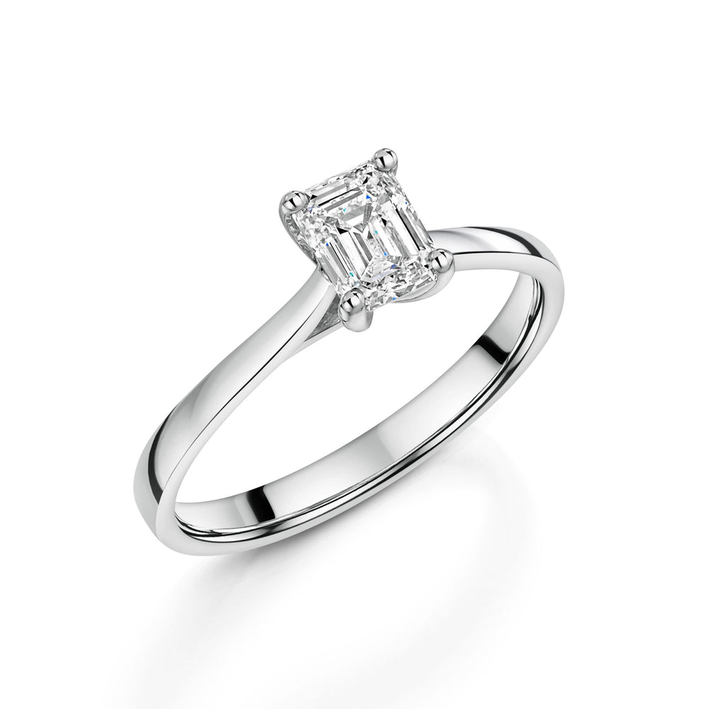 Platinum Diamond Solitaire Ring 0.70ct variant Pursuit