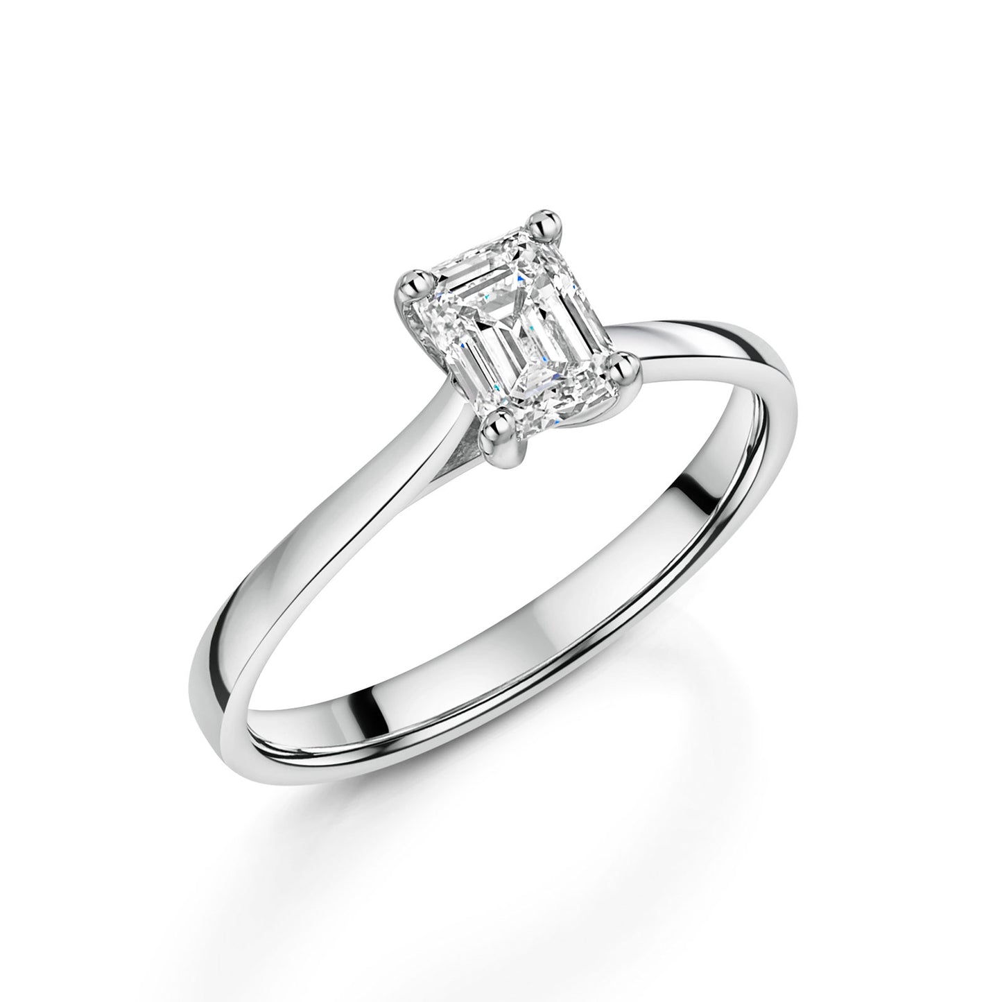 Platinum Diamond Solitaire Ring 0.70ct variant Pursuit
