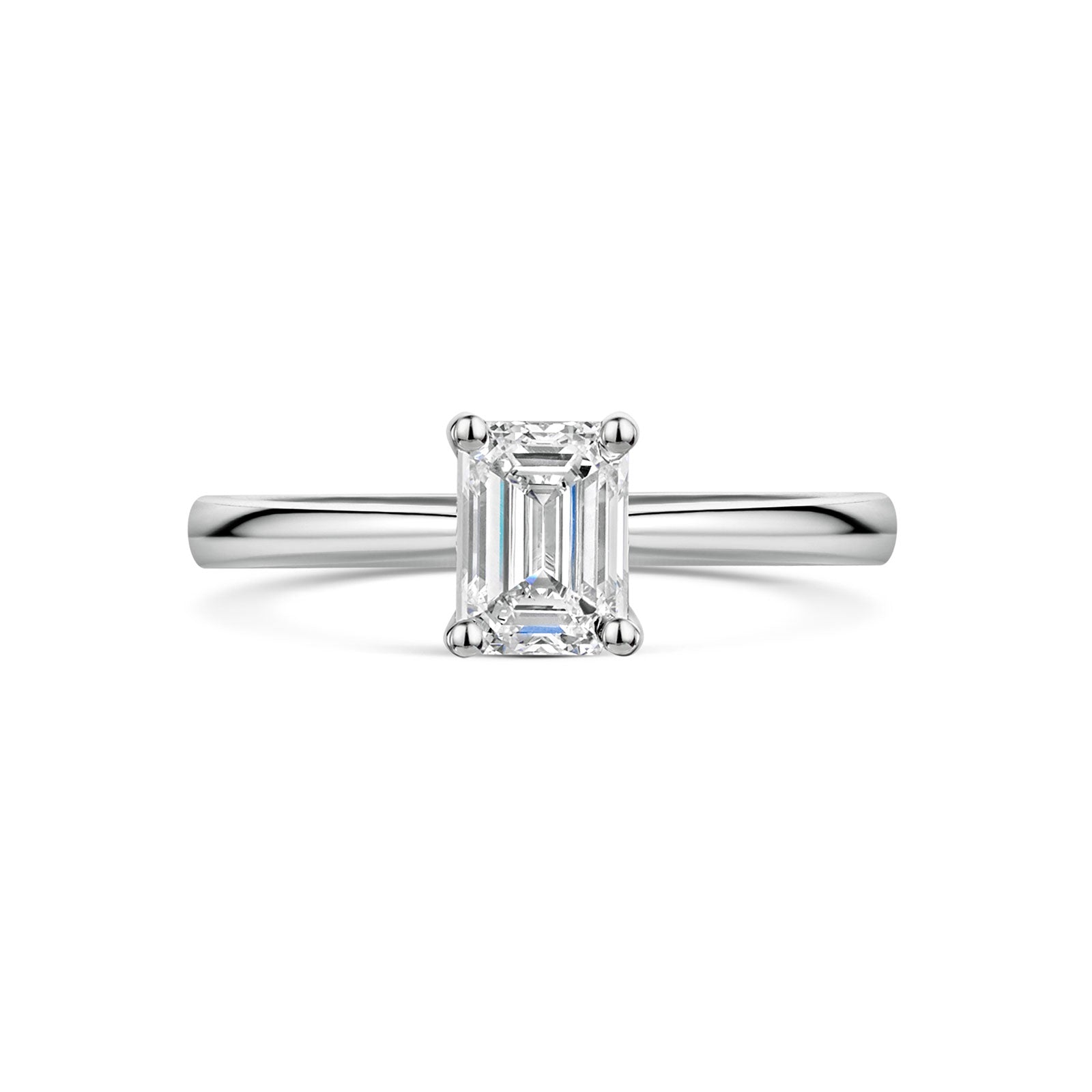 Platinum Diamond Solitaire Ring 0.90ct variant Pursuit