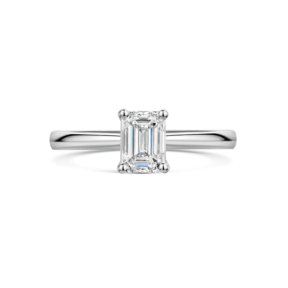 Platinum Diamond Solitaire Ring 0.90ct variant Pursuit