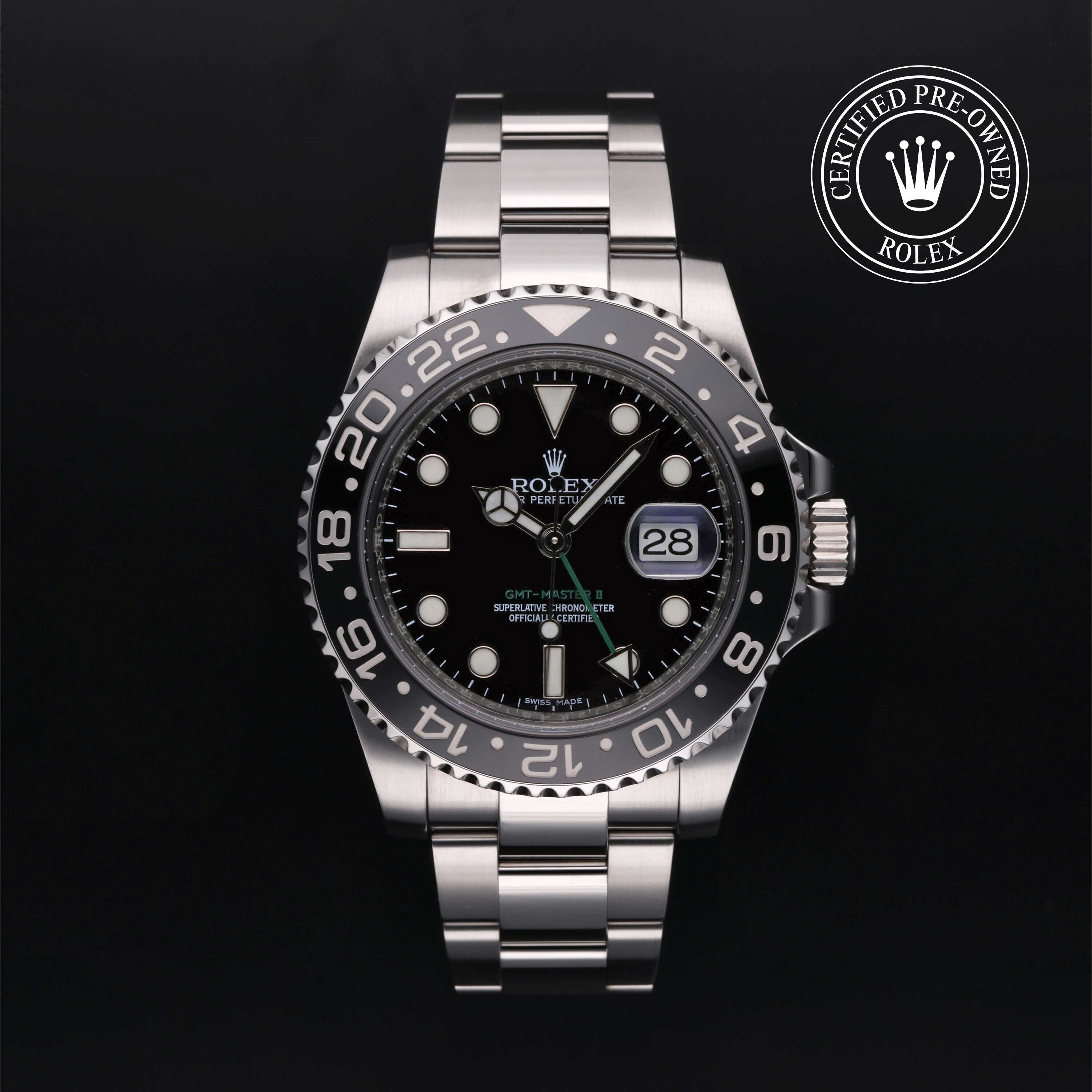 Rolex Certified Pre-Owned GMT-Master II 40mm 116710LN 5J2K4512 simple Pursuit