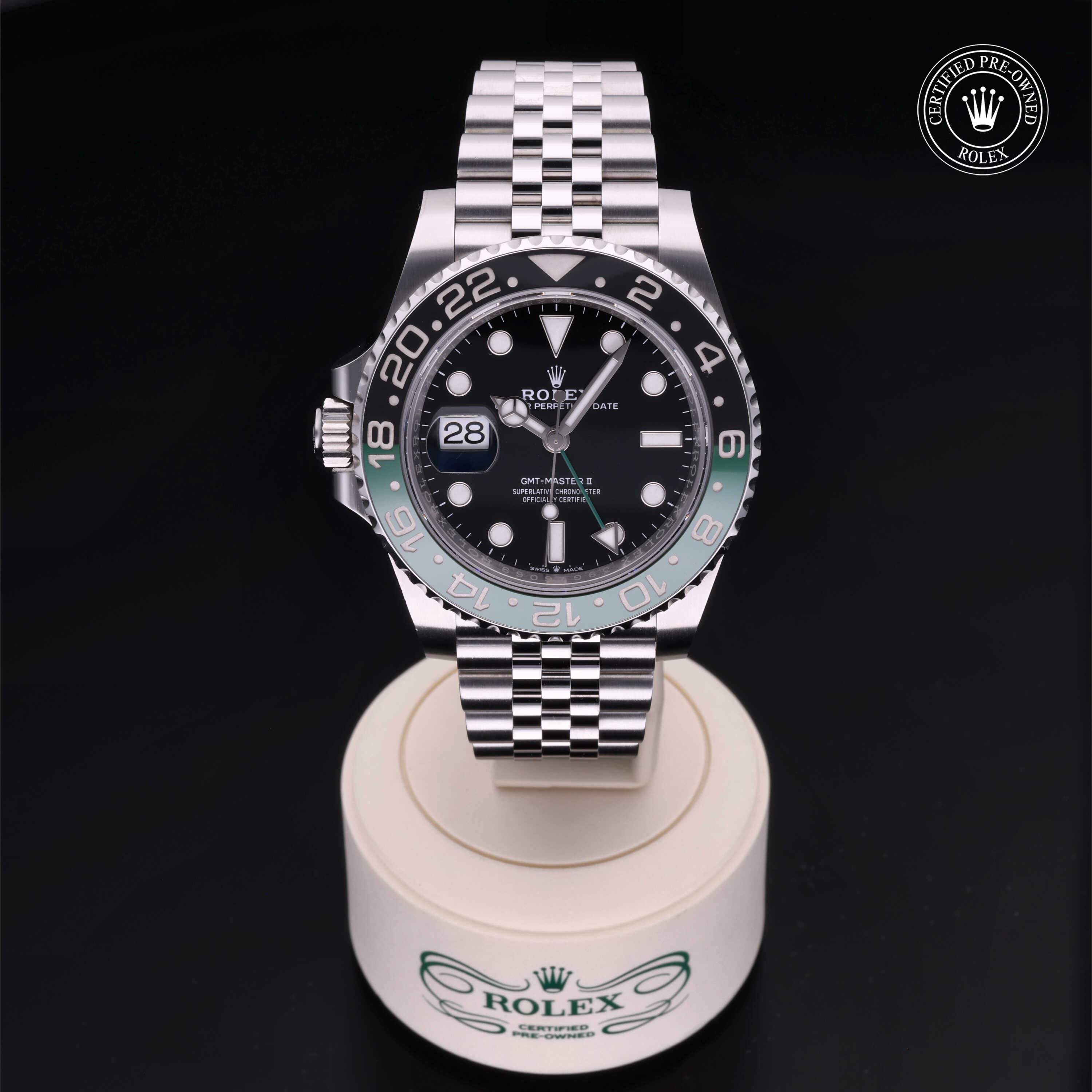 Rolex Certified Pre-Owned GMT-Master II LHD 40mm M126720VTNR 39G76069 simple Pursuit