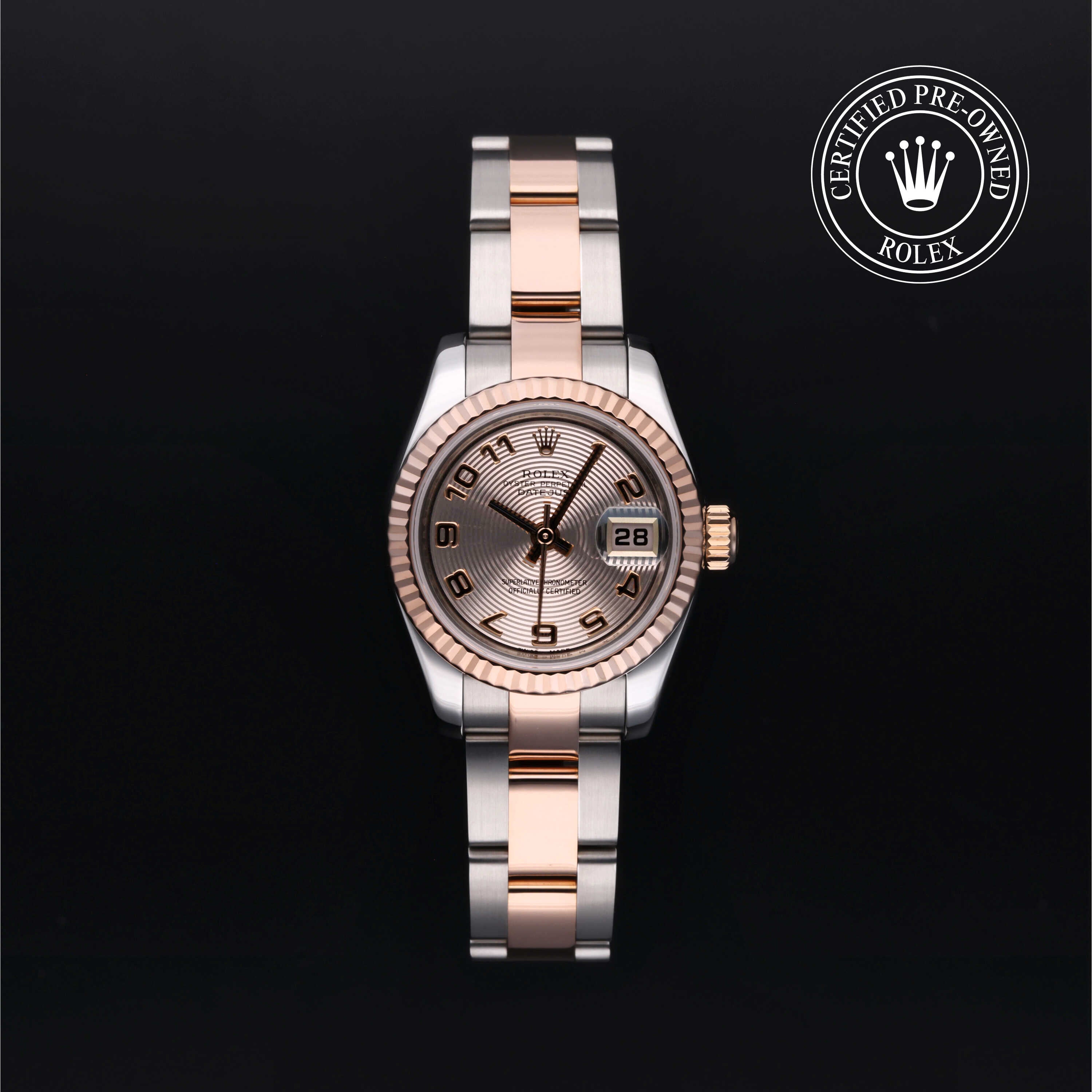 Rolex Certified Pre-Owned Lady-Datejsut 26mm 179171 M666047 simple Pursuit