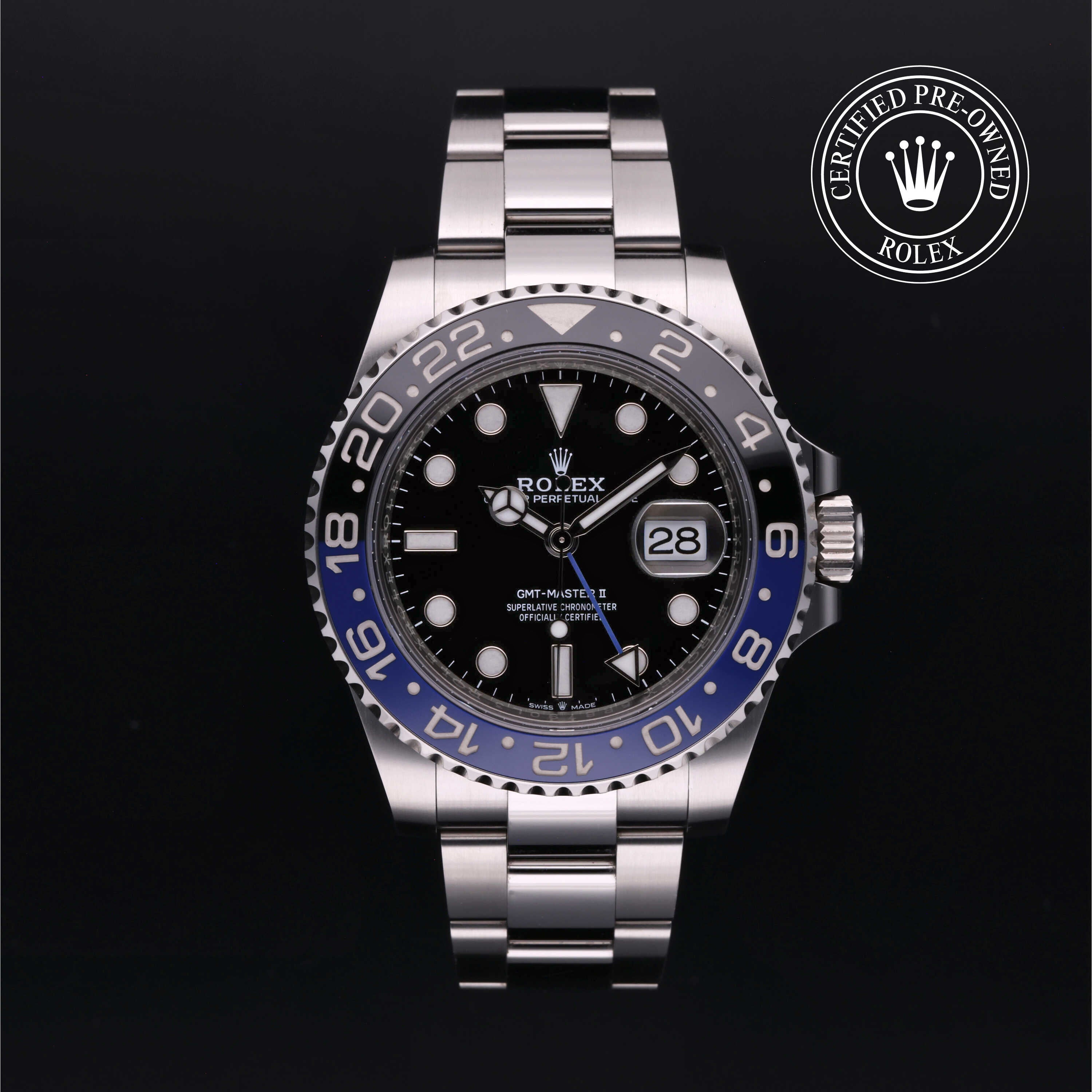 Rolex Certified Pre-Owned GMT-Master II 40mm 126710BLNR 5R8790L3 simple Pursuit