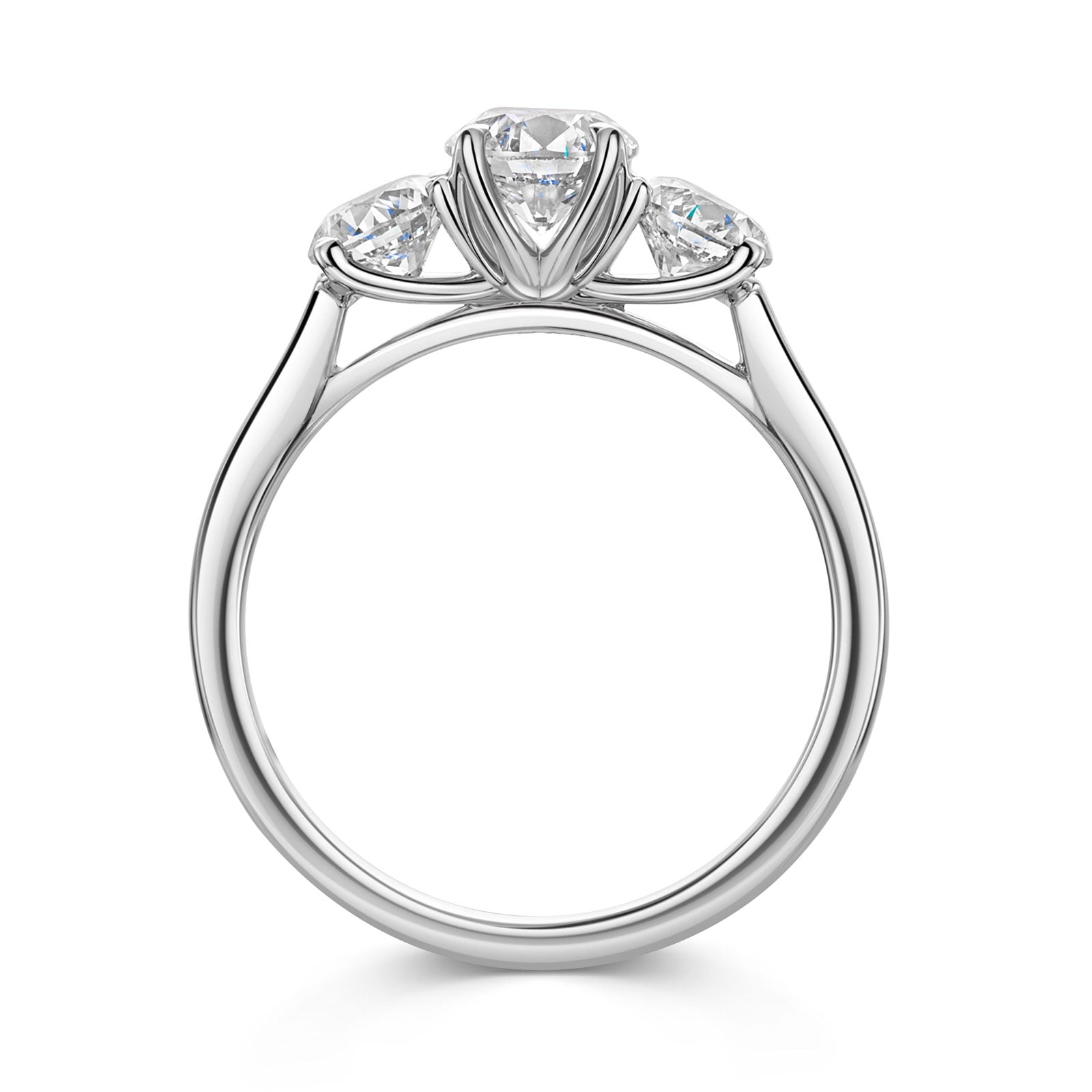 Platinum Diamond Trilogy Ring 1.50ct variant Pursuit