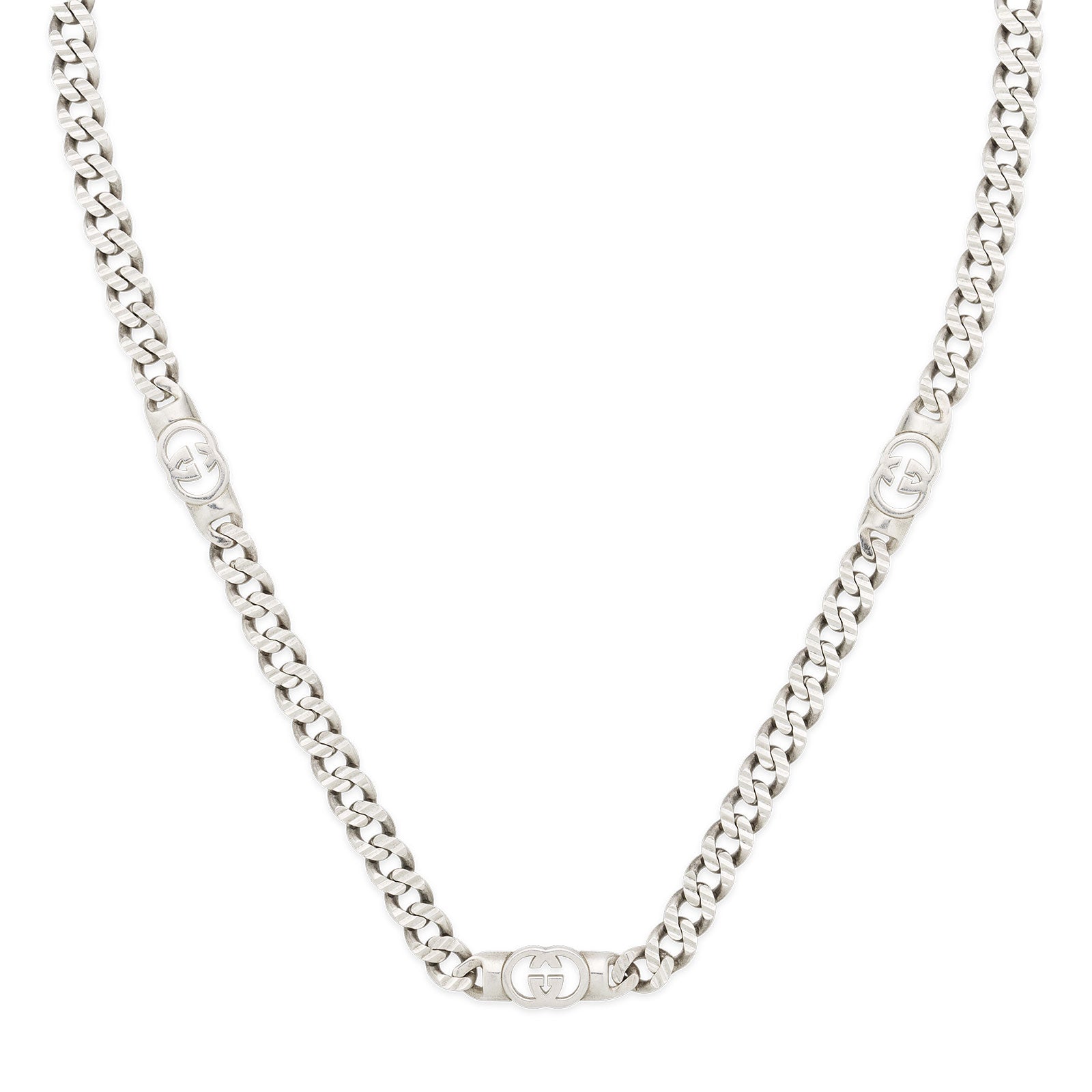 Gucci Interlocking Chain Necklace simple Pursuit