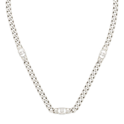 Gucci Interlocking Chain Necklace simple Pursuit