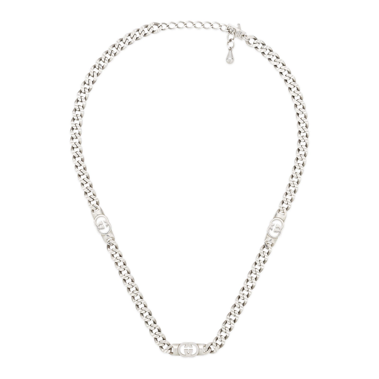 Gucci Interlocking Chain Necklace simple Pursuit