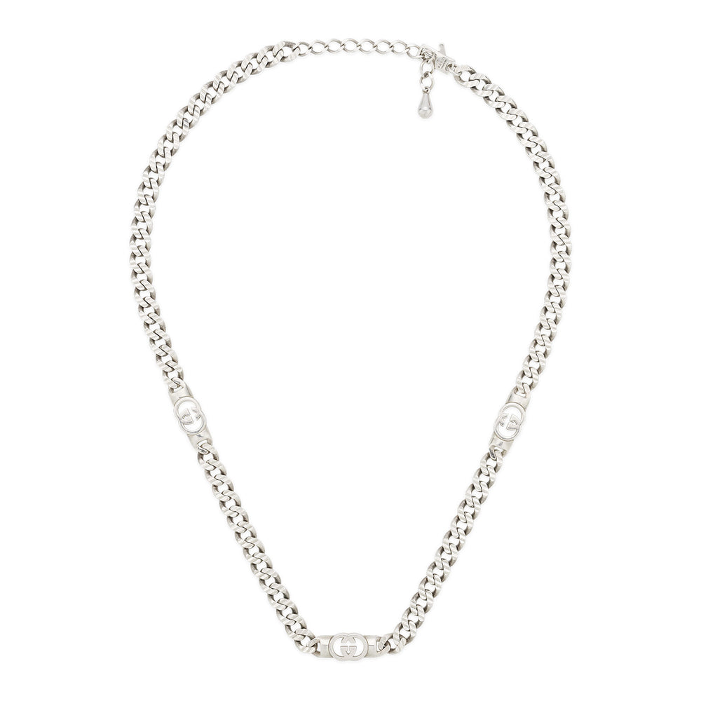 Gucci Interlocking Chain Necklace simple Pursuit