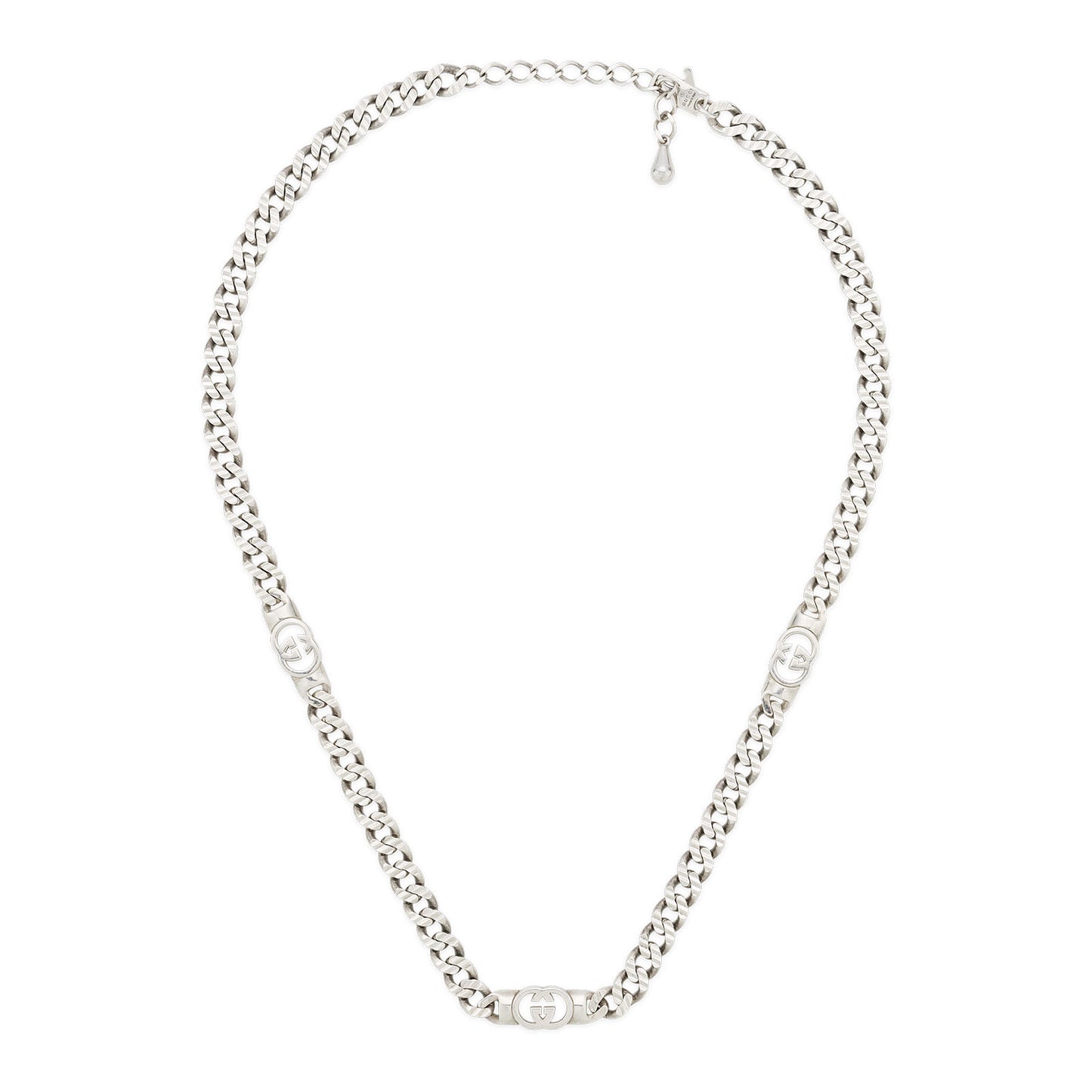 Gucci Interlocking Chain Necklace simple Pursuit