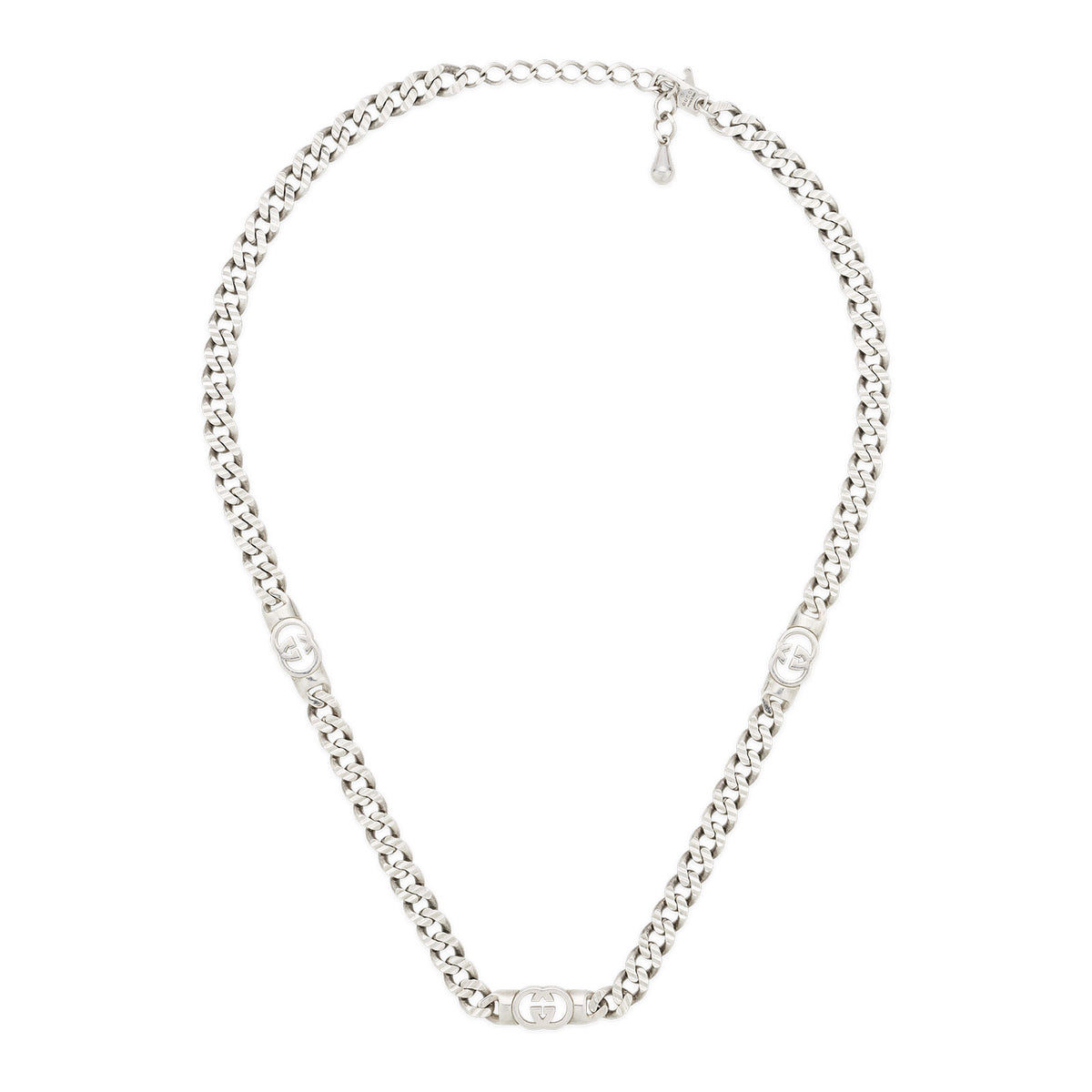 Gucci Interlocking Chain Necklace simple Pursuit