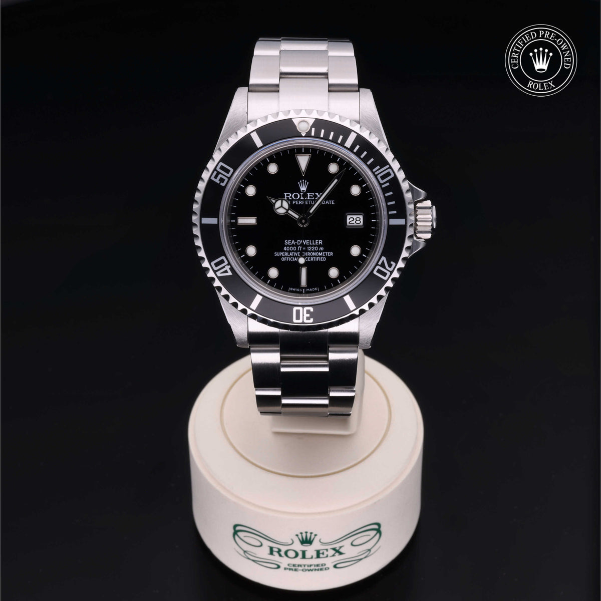 Rolex Certified Pre-Owned Sea-Dweller 40mm 16600 Z427508 simple Pursuit