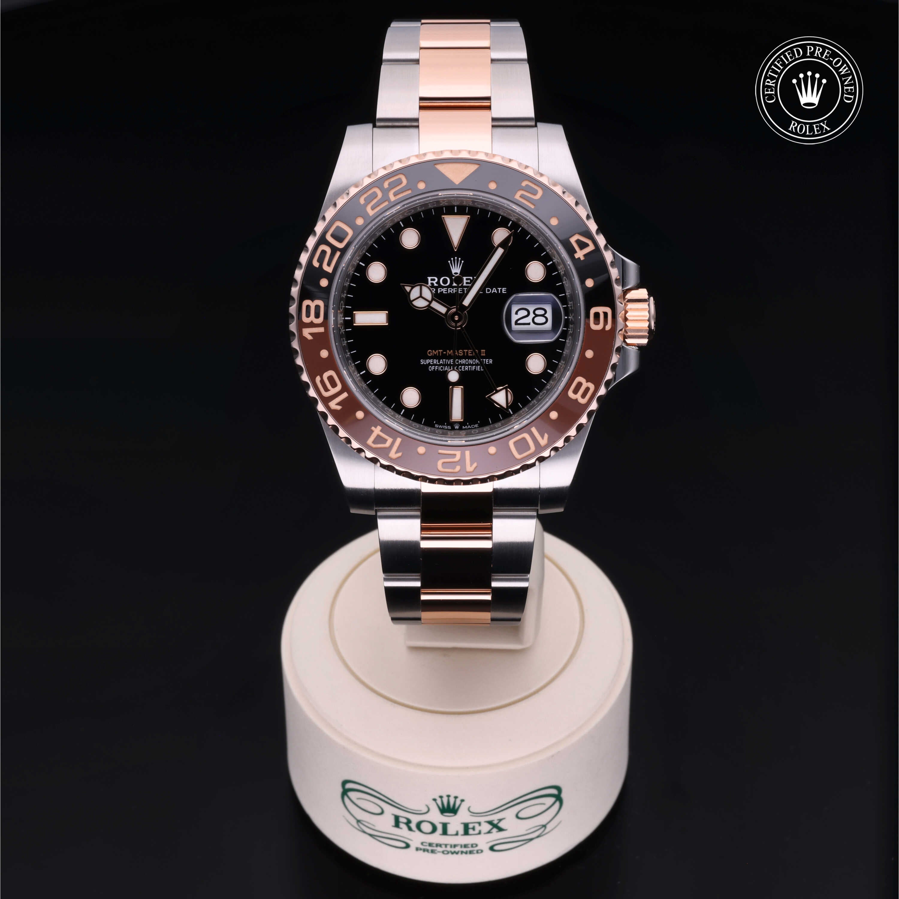 Rolex Certified Pre-Owned GMT Master II 40mm 126711CHNR 890589R0 simple Pursuit