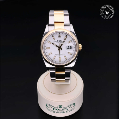 Rolex Certified Pre-Owned Datejust 36mm 126203 652YC153 simple Pursuit