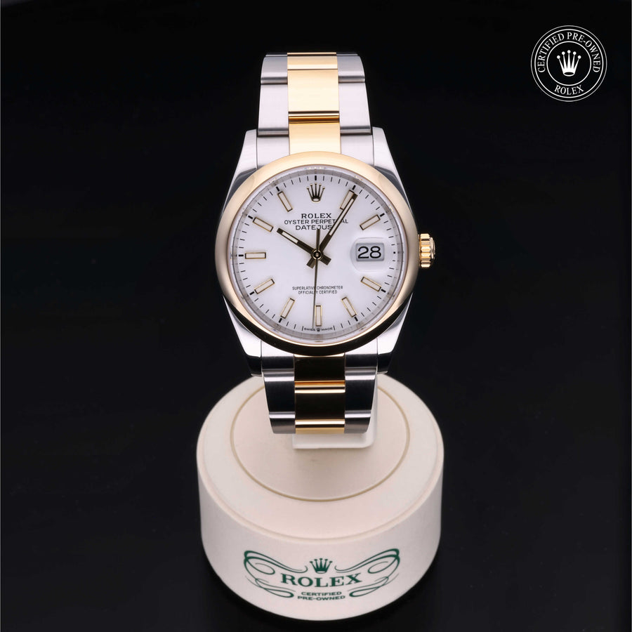 Rolex Certified Pre-Owned Datejust 36mm 126203 652YC153 simple Pursuit