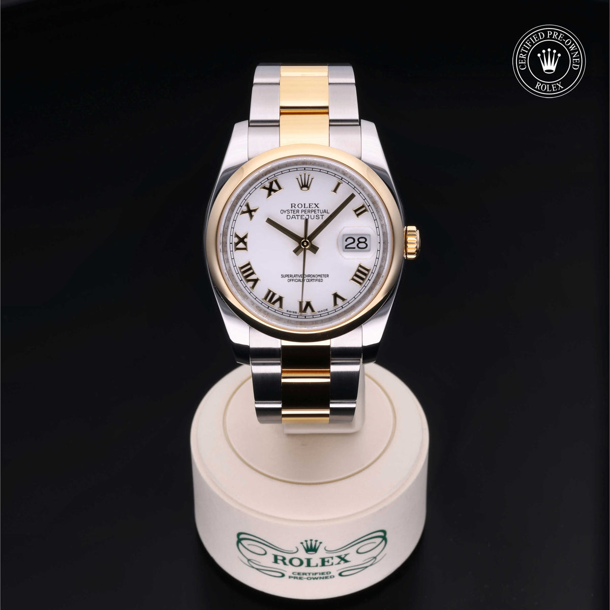 Rolex Certified Pre-Owned Datejust 36mm 116203 V185392 simple Pursuit