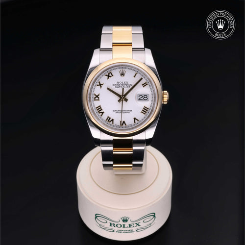 Rolex Certified Pre-Owned Datejust 36mm 116203 V185392 simple Pursuit