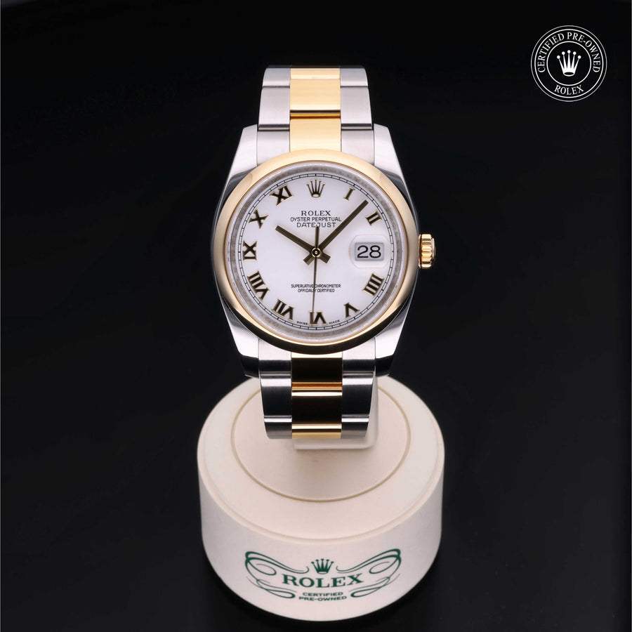 Rolex Certified Pre-Owned Datejust 36mm 116203 V185392 simple Pursuit