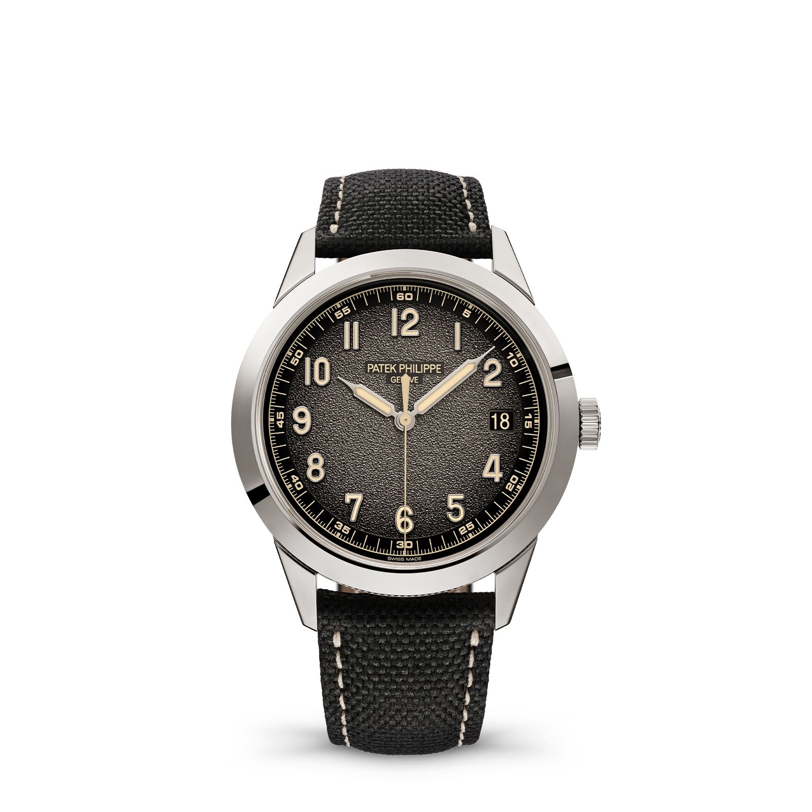 Calatrava Date & Sweep Seconds 5226G-001 simple Pursuit