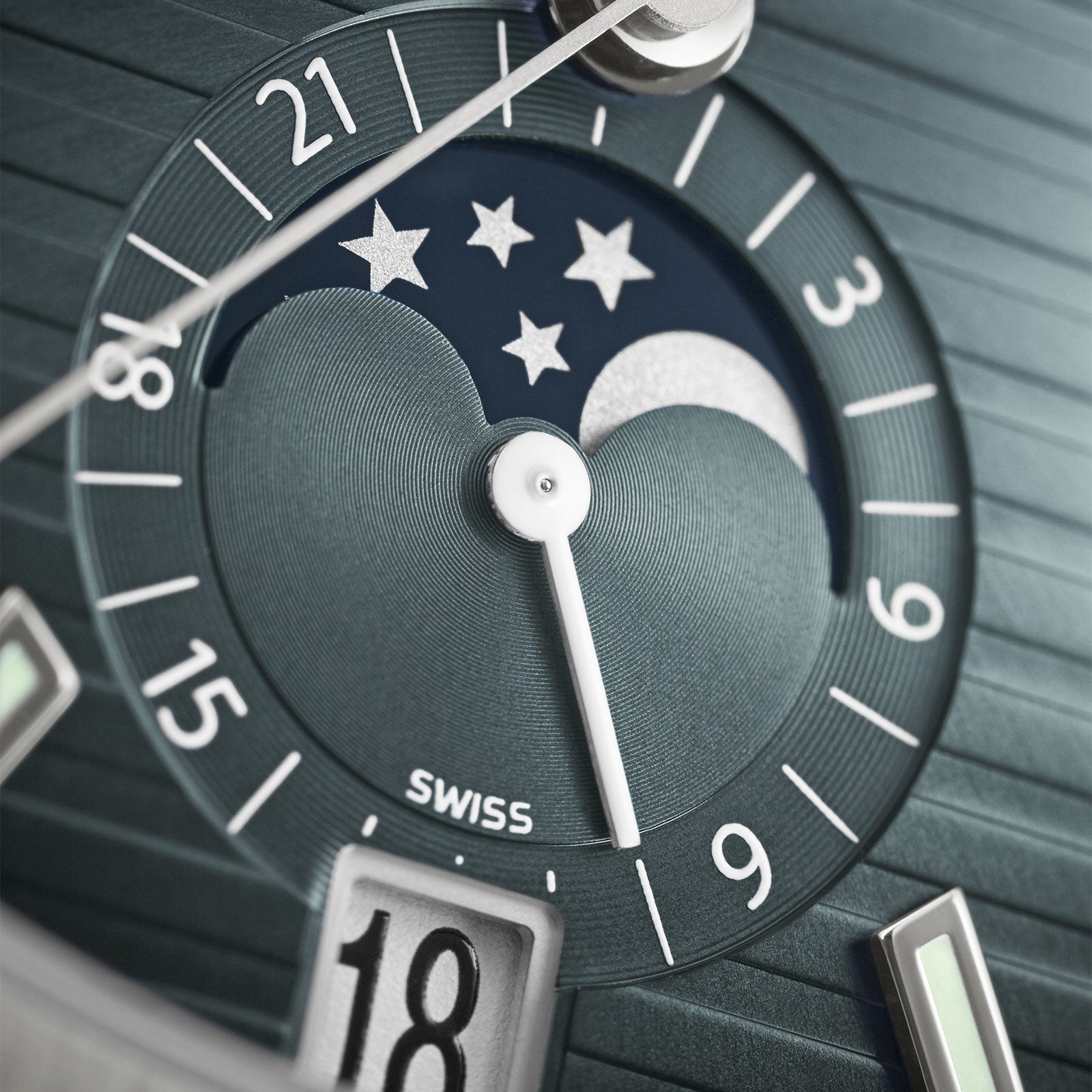 Nautilus Annual Calendar & Moon Phases 5726/1A-014 simple Pursuit